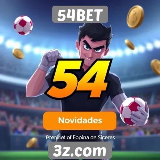 Novidades na plataforma 54BET atraem novos usuários